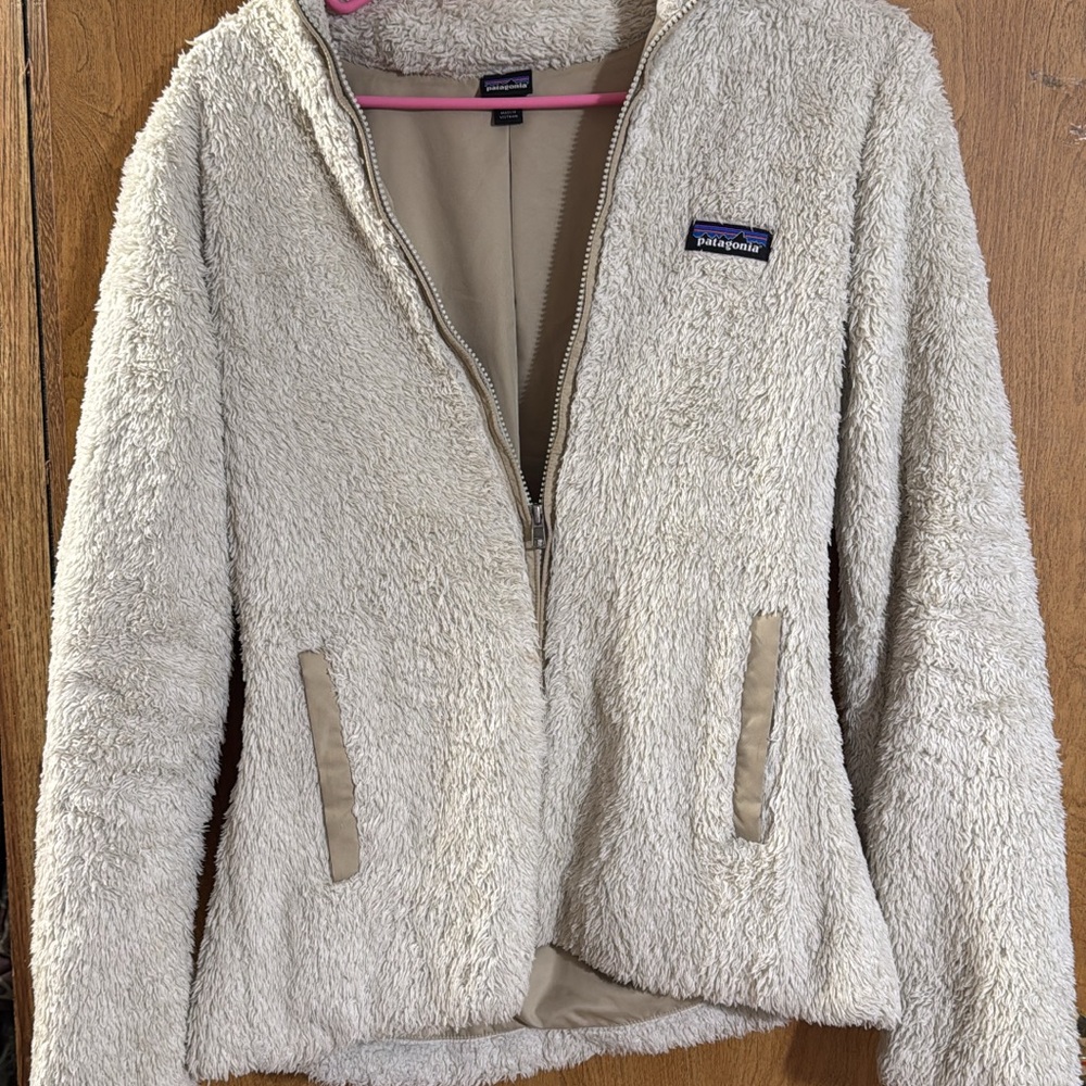 Patagonia Cream Fleece Jacket